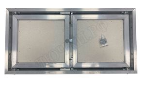 Люк-дверь под плитку Техно 2 створки Люк-дверь под плитку Техно 2 створки