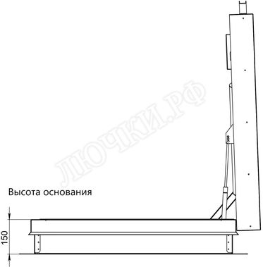 Люк для выхода на кровлю Оптимус 600*700 Люк для выхода на кровлю Оптимус 600*700