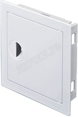 Люк сантехнический пластиковый с ручкой 250*400 Люк сантехнический пластиковый с ручкой 250*400