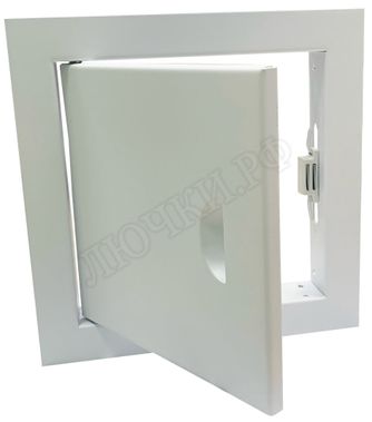 Сантехнический люк Комфорт, с магнитом 1000*1000, RAL 9003 муар Сантехнический люк Комфорт, с магнитом 1000*1000, RAL 9003 муар