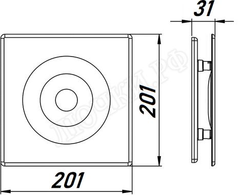 Вытяжной вентилятор Awenta System+, Turbo, 125, KWT125M, POS125, Серебро (сатин), пластик Вытяжной вентилятор Awenta System+, Turbo, 125, KWT125M, POS125, Серебро (сатин), пластик