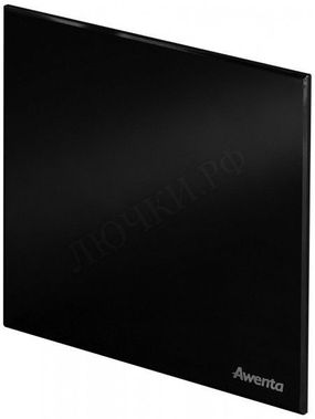 Вытяжной вентилятор Awenta System+, Turbo, 125 KWT125T, Trax, PTCB125P, Чёрный глянцевый, пластик Вытяжной вентилятор Awenta System+, Turbo, 125 KWT125T, Trax, PTCB125P, Чёрный глянцевый, пластик
